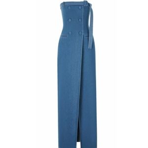 Denim Long Dress